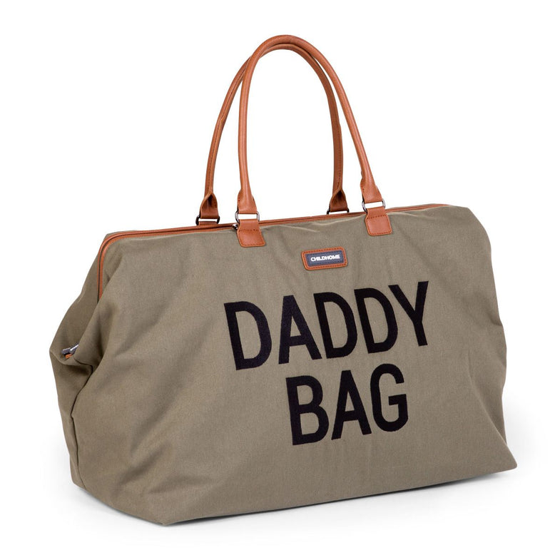 Childhome weekendtas XL Daddy Bag Canvas Kaki*