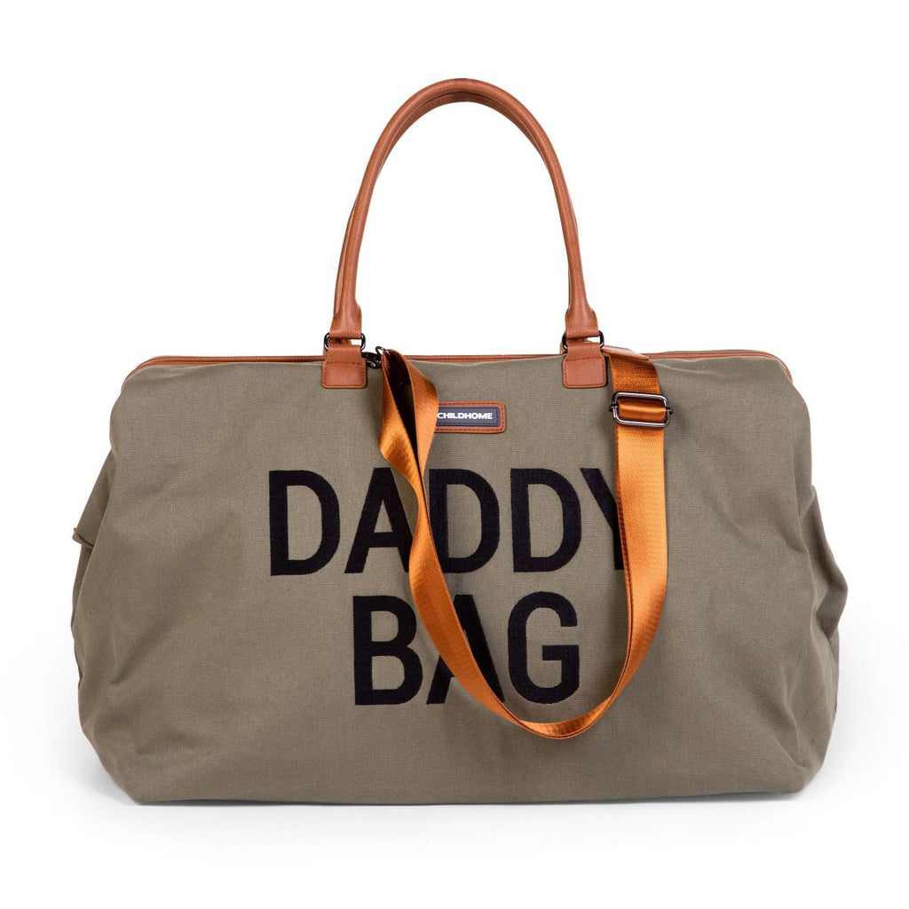 Childhome weekendtas XL Daddy Bag Canvas Kaki  *