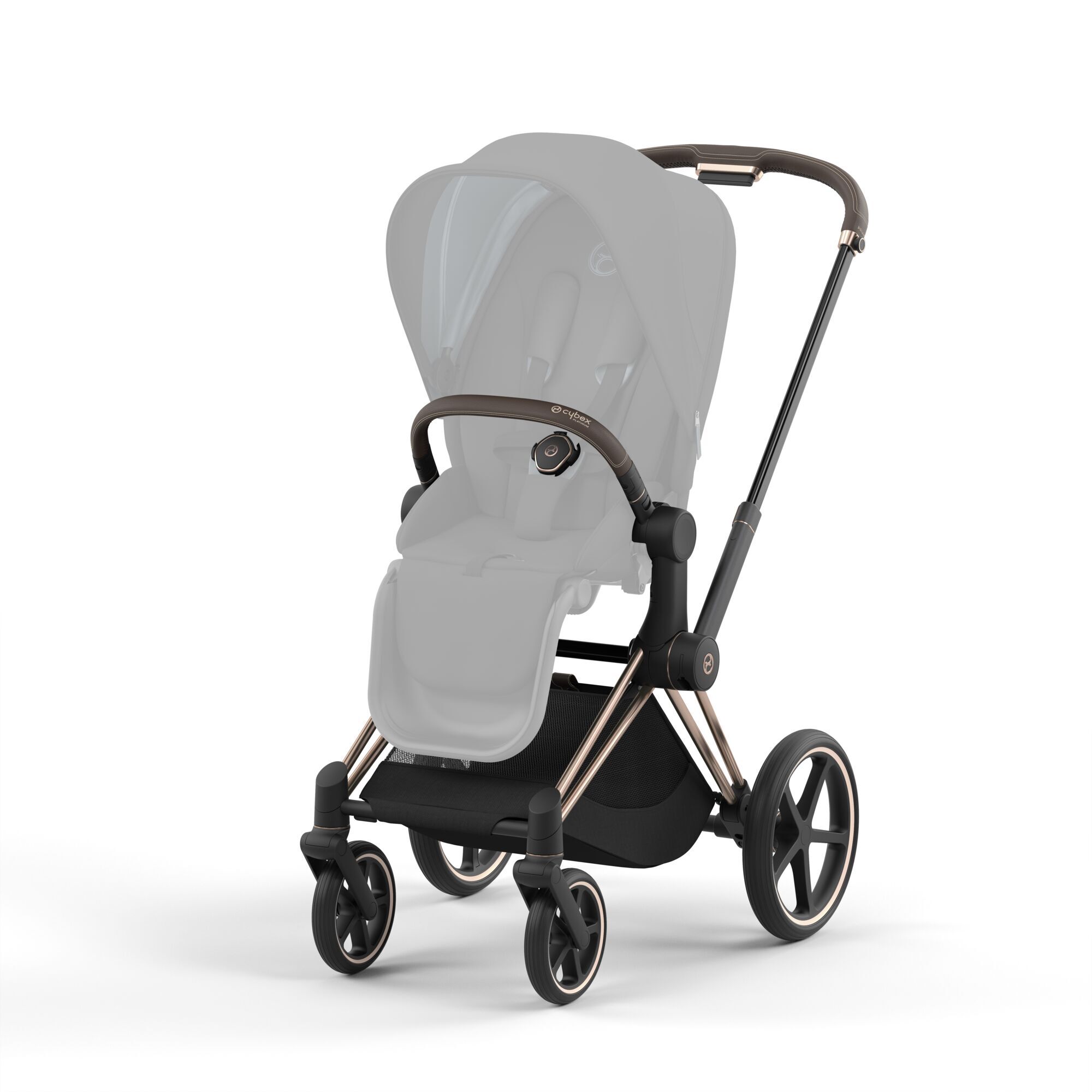 Cybex Priam 4 Frame & Seat RBA | Rosegold