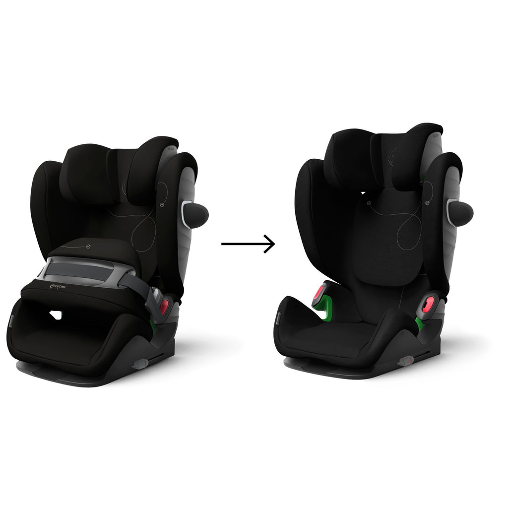 *  Cybex Pallas G i-Size Groep 1-2-3 Moon Black