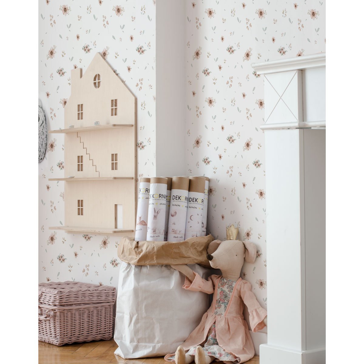 Dekornik Behang Flowers Minimini
