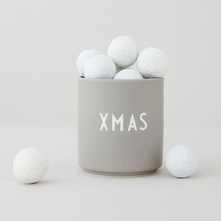 zzz Design Letters Favourite Cups | Xmas Grey