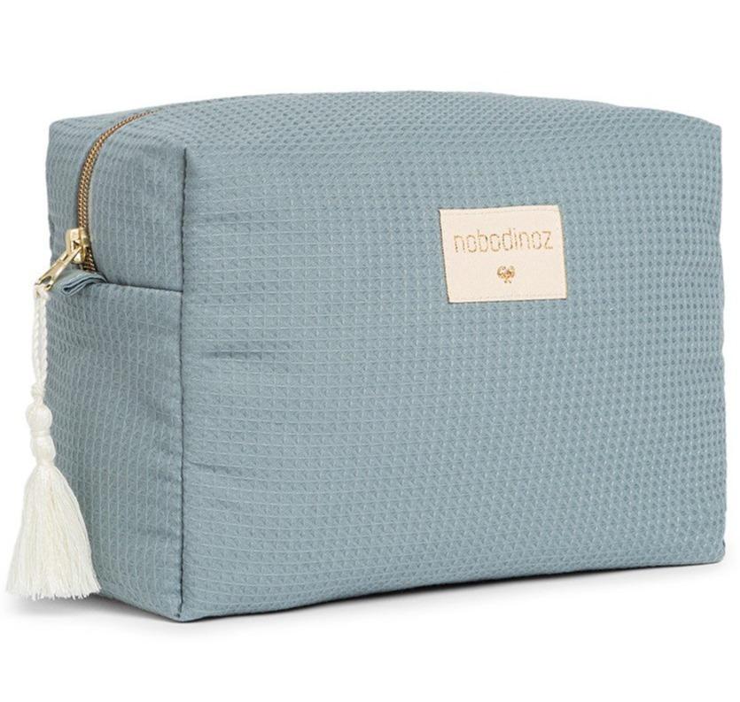 Nobodinoz DIVA toilettas XL waterproof - Stone Blue