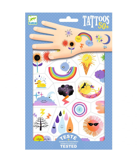 * Djeco Set 50 Tattoos | Emojis
