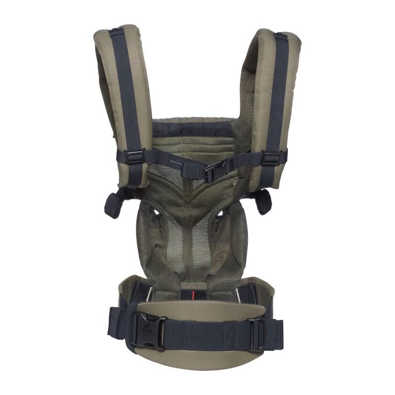 Ergobaby 4 position draagzak 360 OMNI Khaki Green Cool Air Mesh