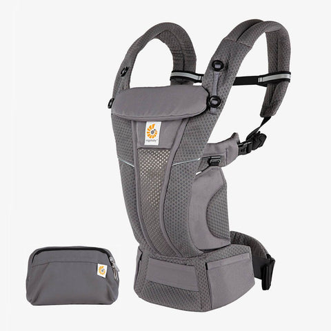 Ergobaby All-In-One Baby Carrier Omni Breeze I Graphite Grey