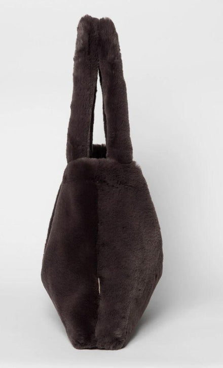 Studio Noos Mom Bag Faux Fur | Plum *