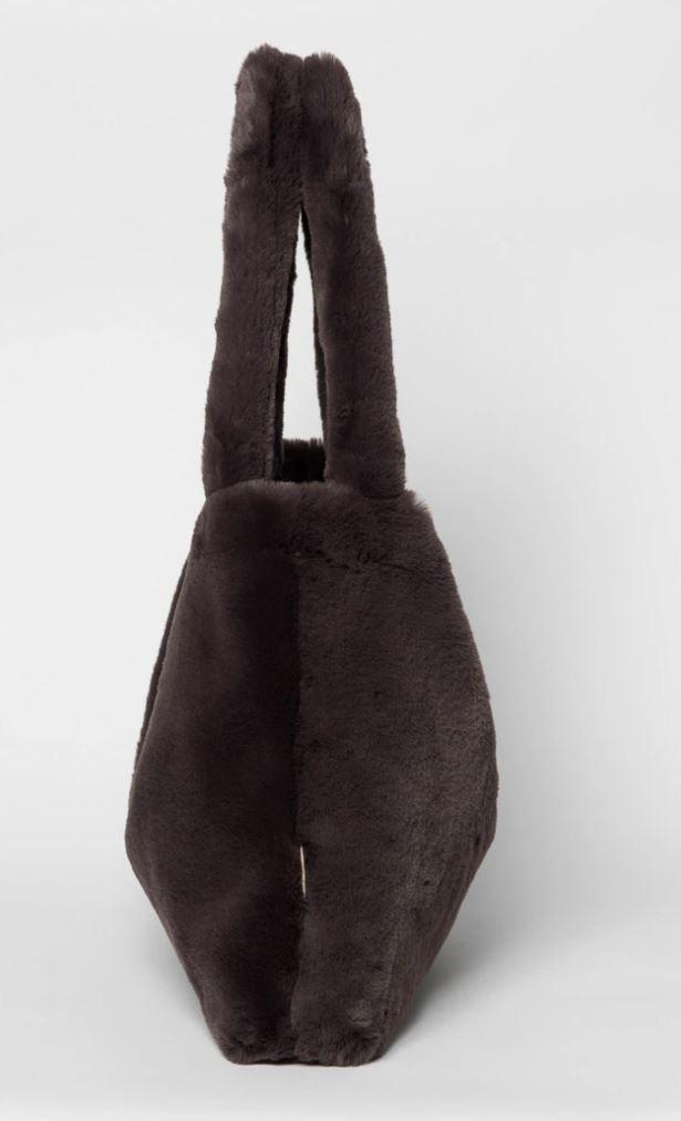 Studio Noos Mom Bag Faux Fur | Plum *