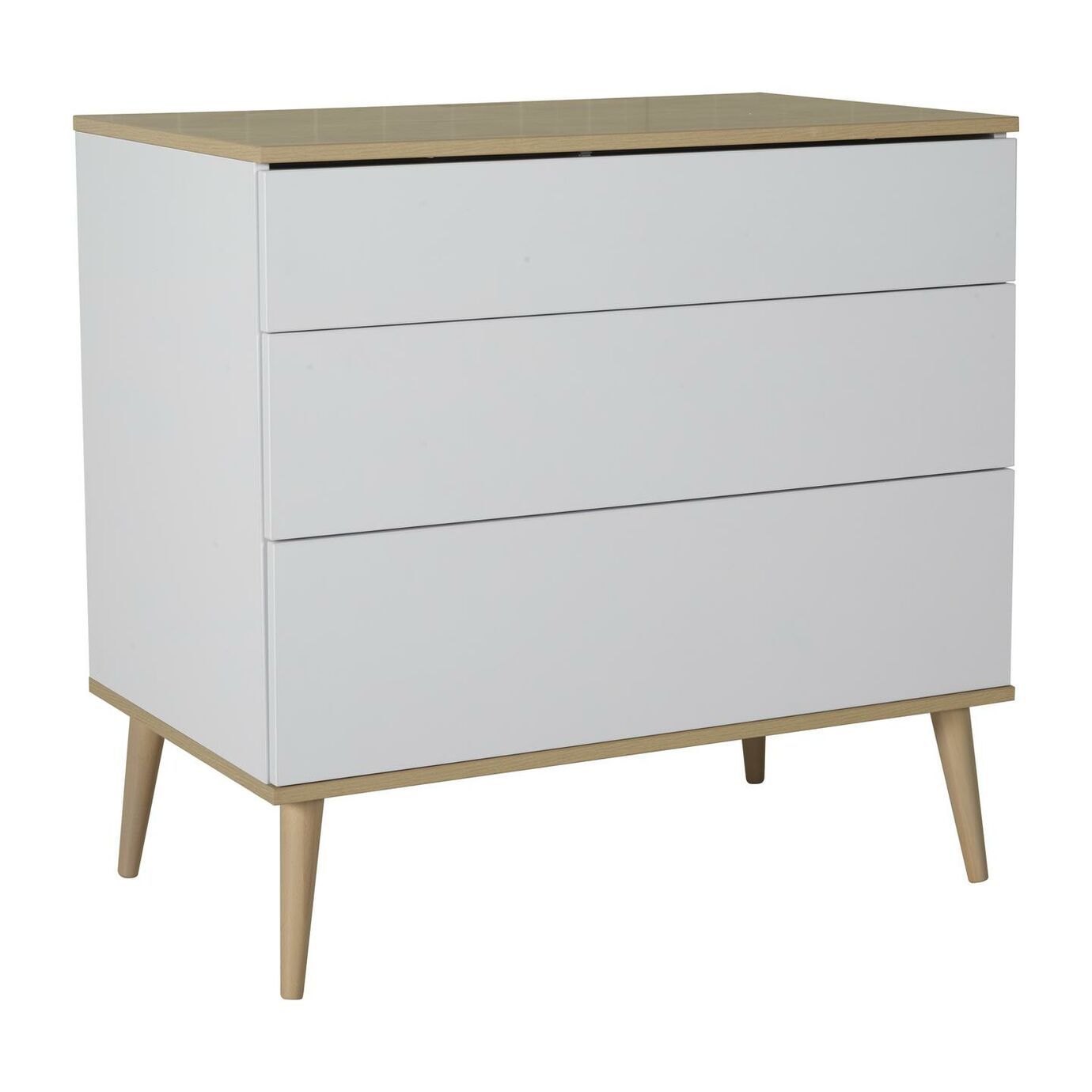 Quax Flow Commode I White & Oak