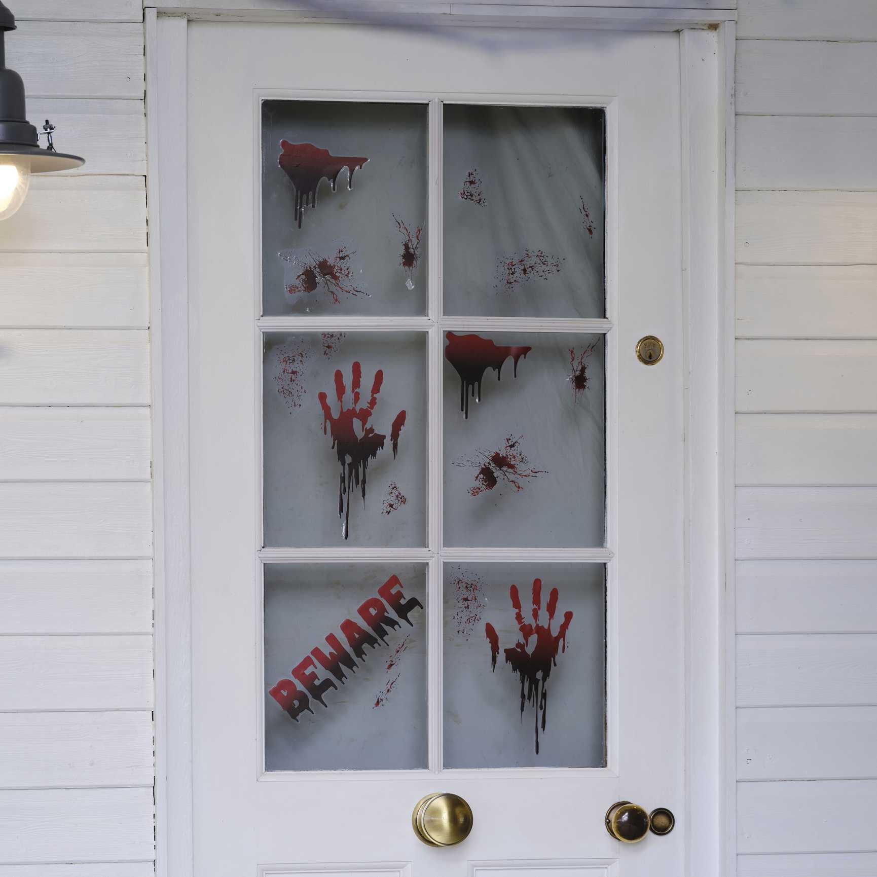* Ginger Ray Raamstickers Beware Blood Splatter