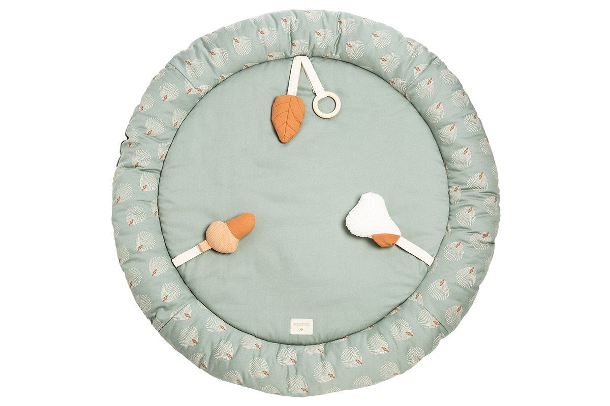 * Nobodinoz Growing Green Baby Activity Nest Speeltapijt | Forest