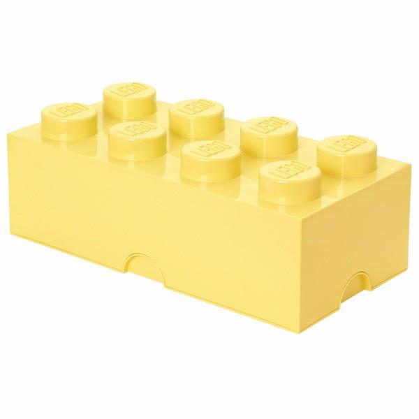 Lego Opbergbox Brick 8 Lichtgeel - DE GELE FLAMINGO - 1