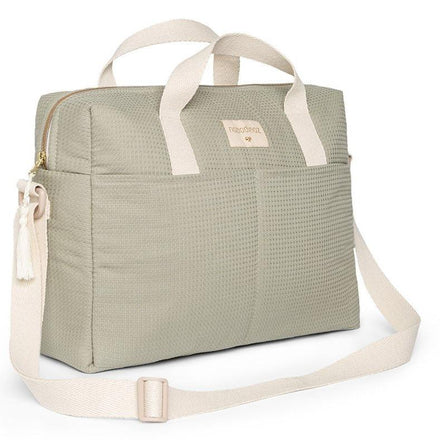 Nobodinoz GALA Luiertas waterproof 100% organisch katoen - Laurel Green
