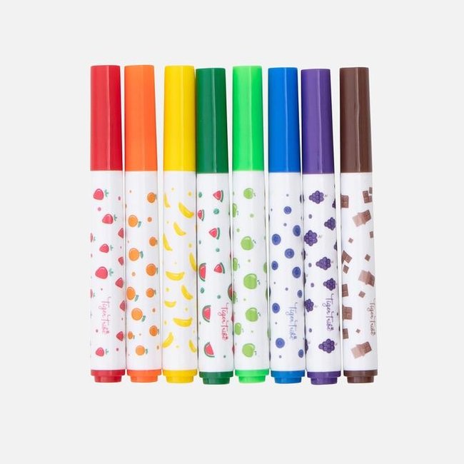Tiger Tribe set 8 Verfstiften Scented Markers Geurstiften