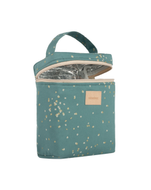 Nobodinoz Thermische Lunchtas | Gold Confetti Magic Green  *