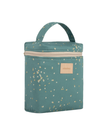 Nobodinoz Thermische Lunchtas | Gold Confetti Magic Green  *