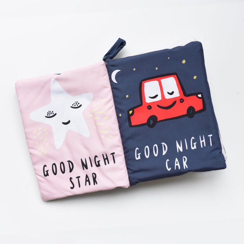 Wee Gallery Baby Soft Mirror Book | Goodnight You Goodnight Me *