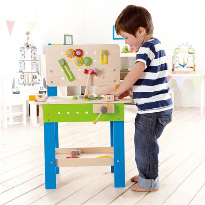 HAPE Houten werkbank - DE GELE FLAMINGO - Kids concept store 