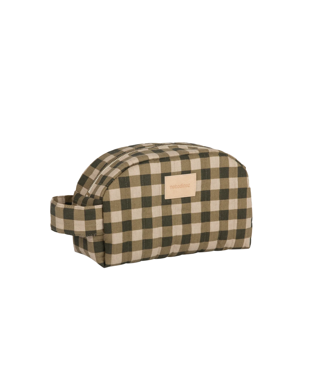 * Nobodinoz Vanity Case Toilettas Waterproof | Green Checks