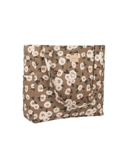 * Nobodinoz Hyde Park XXL Luiertas Waterproof | Camellia