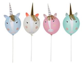 Meri Meri Balloon deco kit Unicorn - DE GELE FLAMINGO - 1