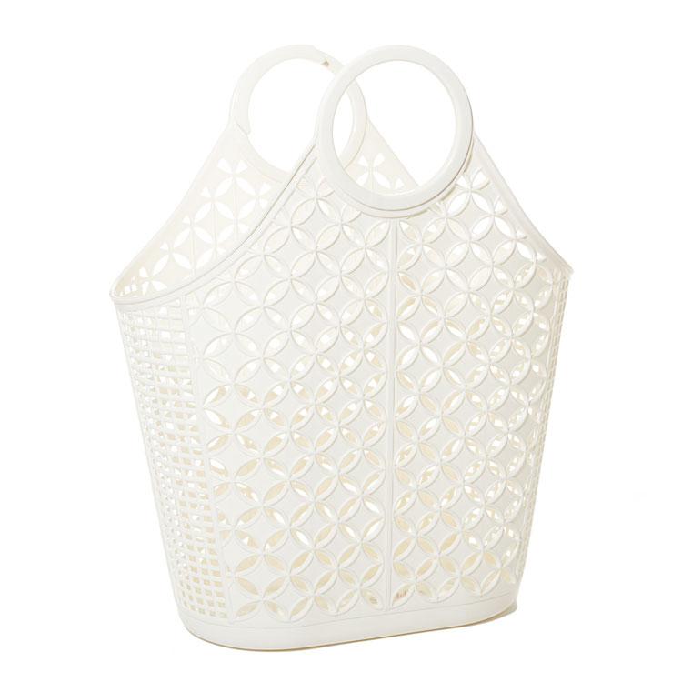 Sunjellies Tote Basket - Cream*