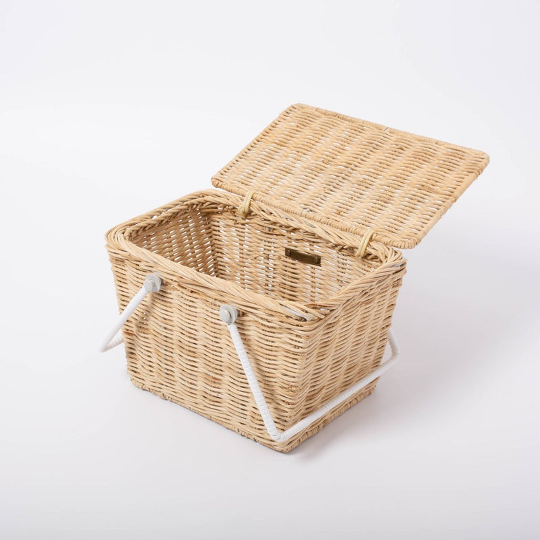 Olli Ella rieten Piki Basket Mandje Straw