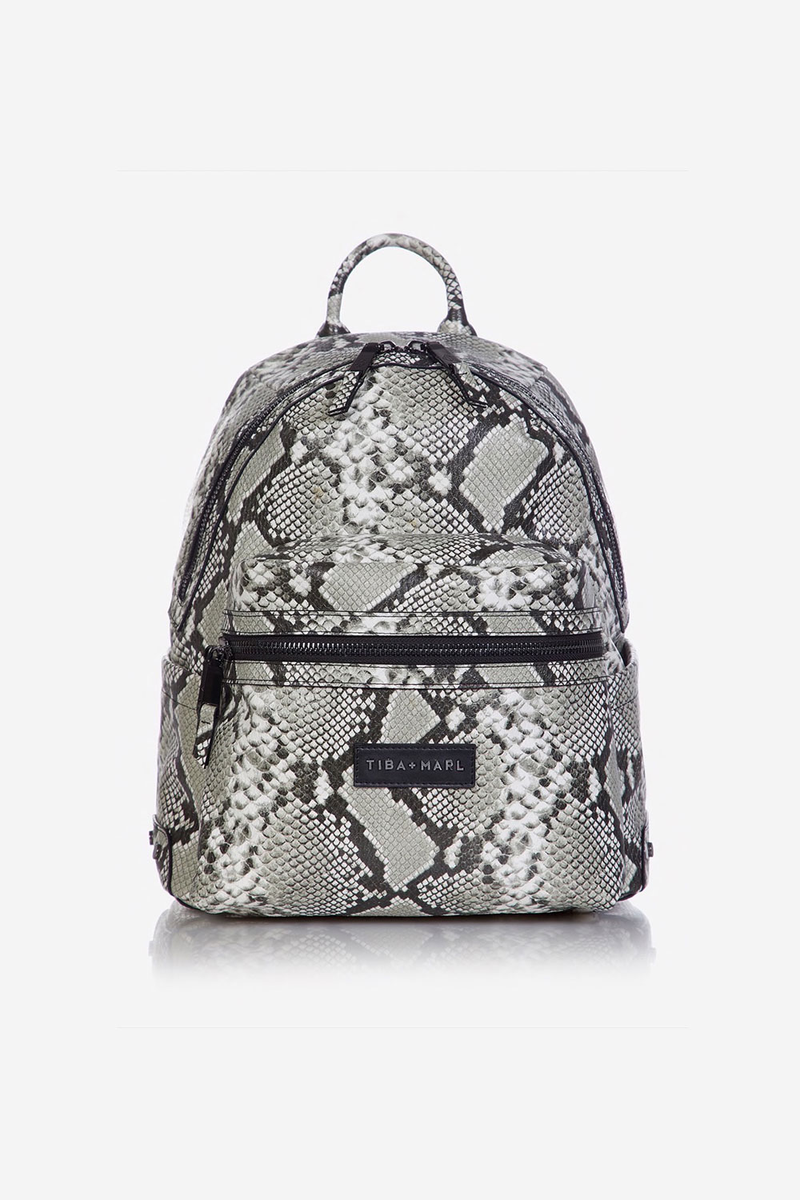 * Tiba + Marl Miller Backpack | Tonal Snake Grey