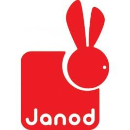 Janod houten boerderij trein - DE GELE FLAMINGO - 1