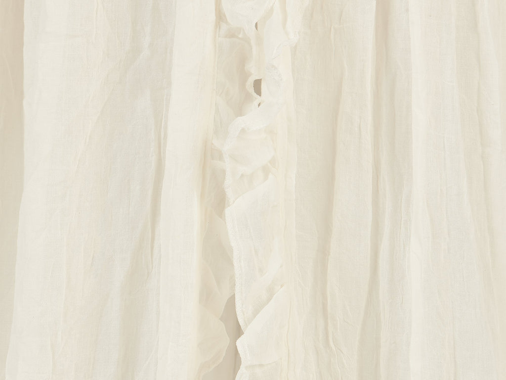 zzz Jollein Klamboo 245cm Ruffle Ivory*