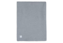 ZZZ Jollein Deken 75x100cm Basic Knit | Stone Grey / Coral Fleece