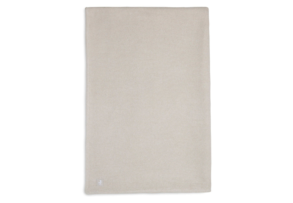 zzz Jollein Deken 100x150cm Basic Knit Nougat *