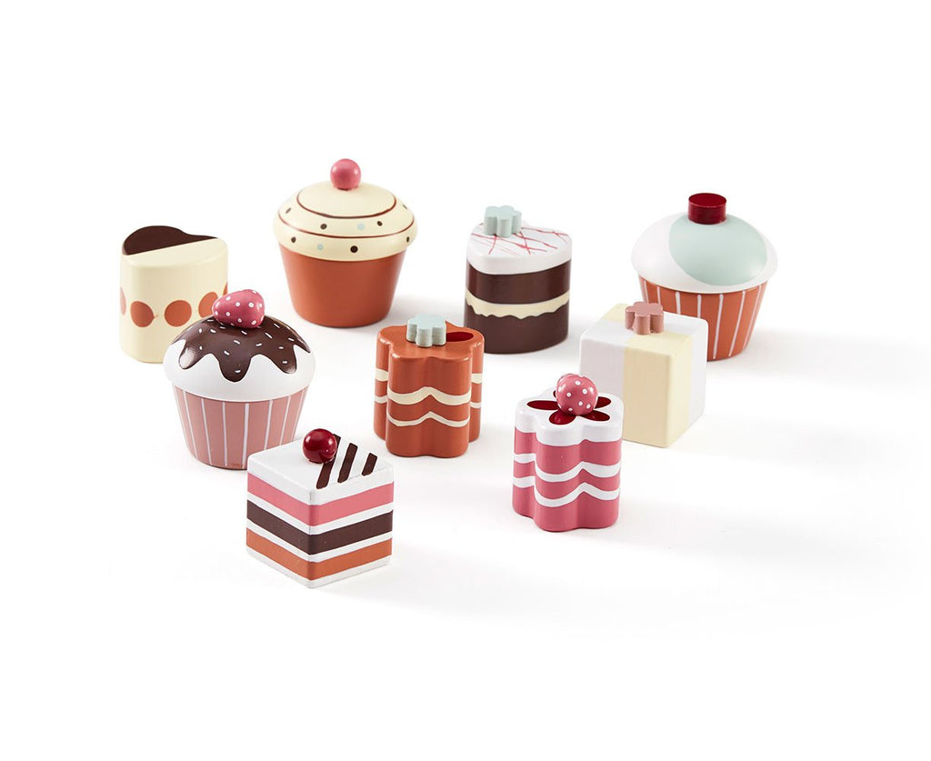 Kid's concept houten taartjes