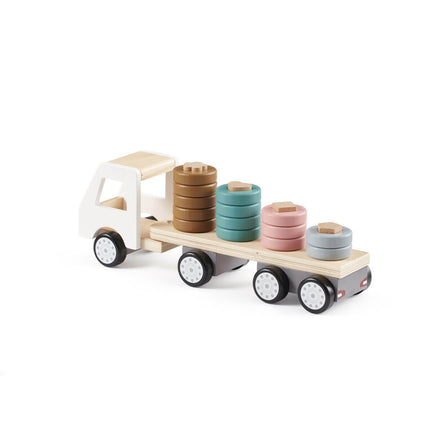 * Kid's concept Houten Vrachtwagen met Ringen Aiden