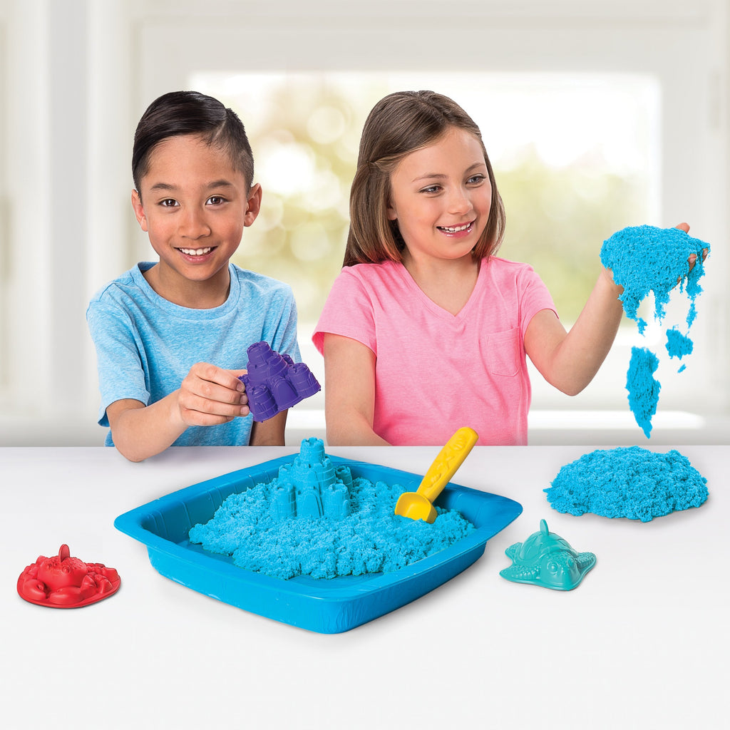 Kinetic Sand Sandbox Set Blue I 454gram