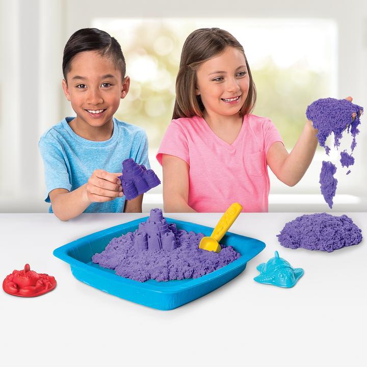 Kinetic Sand Sandbox Set Purple I 454gram