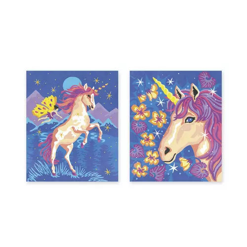 * Janod Knutselset Aquarel Schilderen Op Nummer | Unicorns