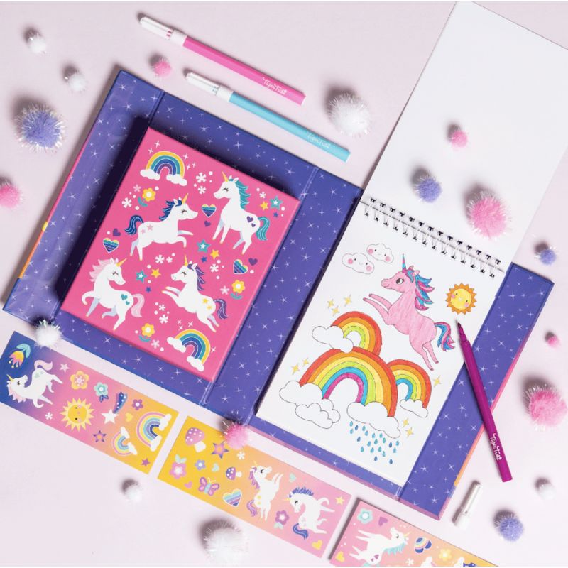 Tiger Tribe meeneem Kleurset Unicorn Magic
