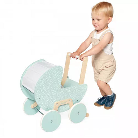 Janod Houten Poppenwagen