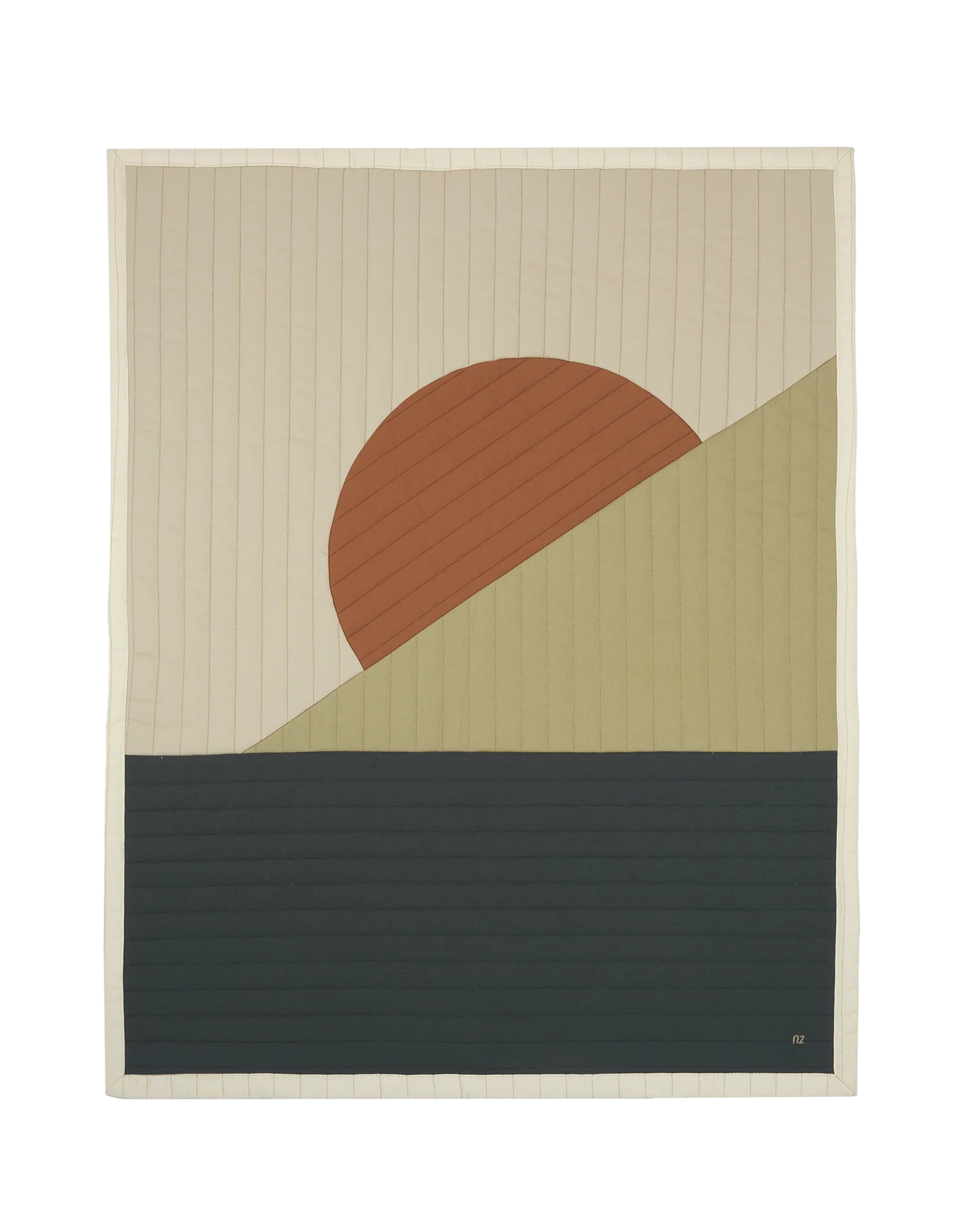 * Nobodinoz Wanddeco Deken Quilted Blanket | Landscape