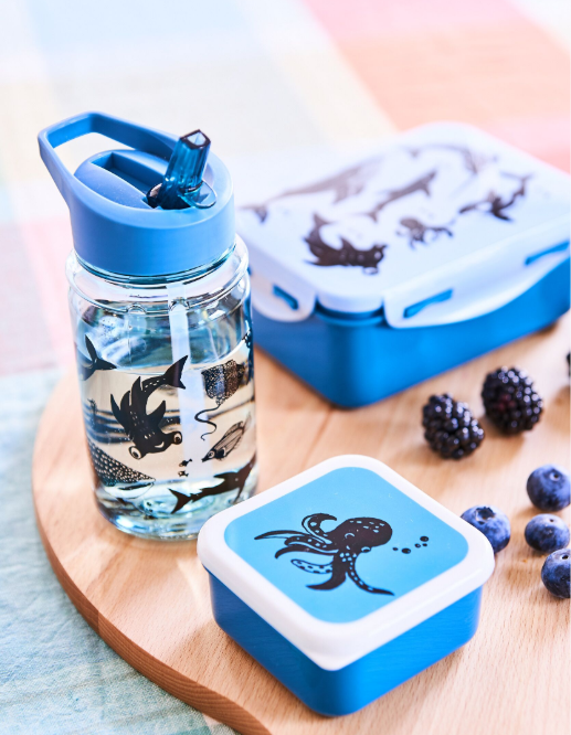Petit Monkey Set 3 snack boxen | Sea Animals