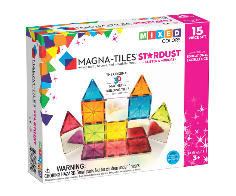 Magna-Tiles Stardust I 15 Pieces