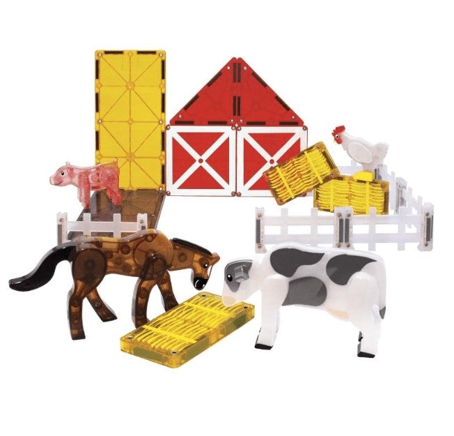 Magna-Tiles Farm Animals | 25-Piece Set