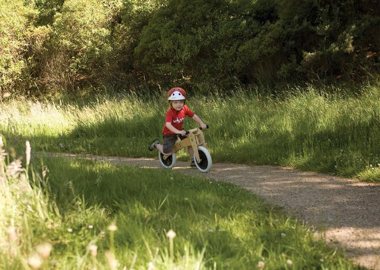 Wishbone bike 2-in-1 Bike original - DE GELE FLAMINGO - 7