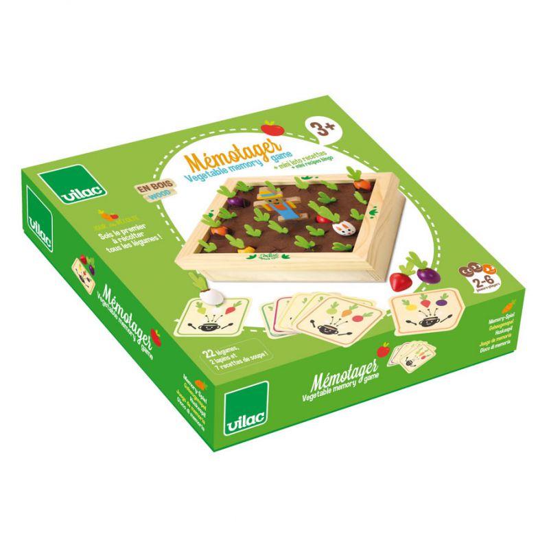 Vilac memoryspel Vegetables Garden