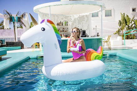 zzz Swim Essentials Luchtbed 150cm | Eenhoorn