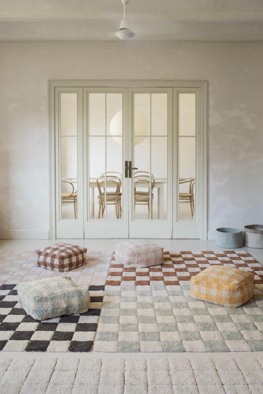 Lorena Canals machinewasbaar RugCycled Tapijt 120x160cm | Tiles Rose