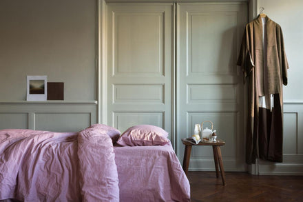 Midnatt Hoeslaken 180x200cm | Aster