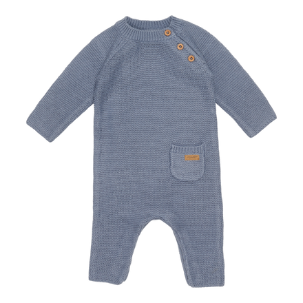 Little Dutch Babypakje Onesie Knit | Blue