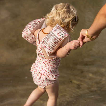 zzz Swim Essentials Zwembandjes 0-2 jaar | Old Pink Panterprint